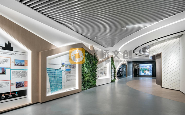 1000平企業(yè)展廳設計
