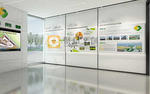 產業型企業展廳設計，企業展廳文化設計，展廳設計