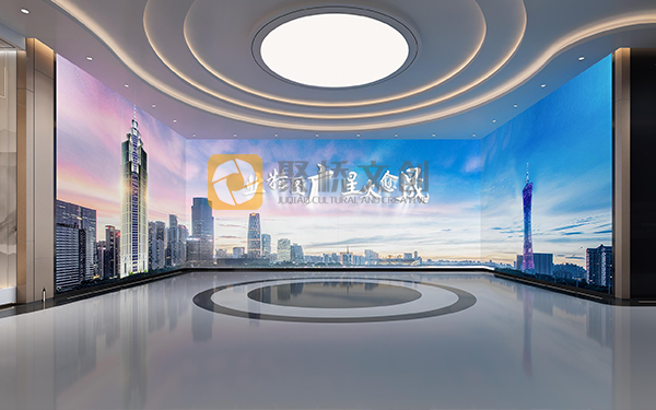 企業招商展廳，數字沙盤，招商展廳設計