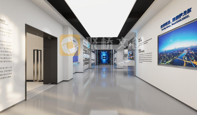 制造生產(chǎn)行業(yè)科技文化展廳設(shè)計-聚橋文創(chuàng)