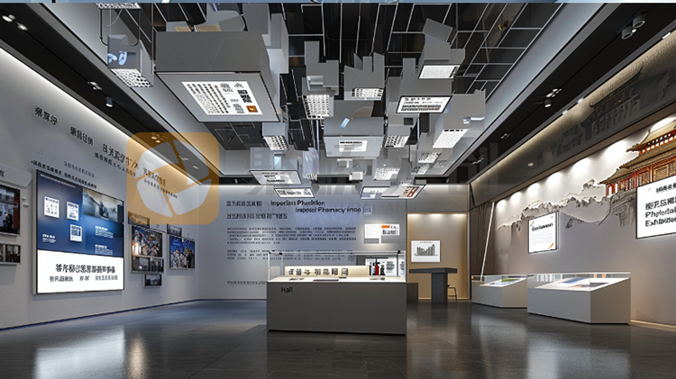 佛山芯片制造企業文化展廳設計 佛山芯片制造企業文化展廳設計