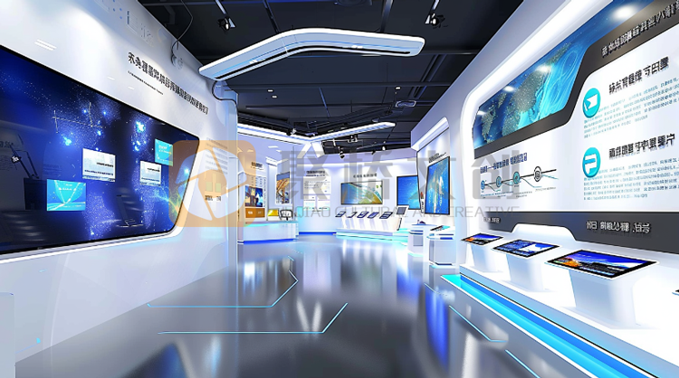 生物醫藥企業展廳設計 生物醫藥企業展廳設計