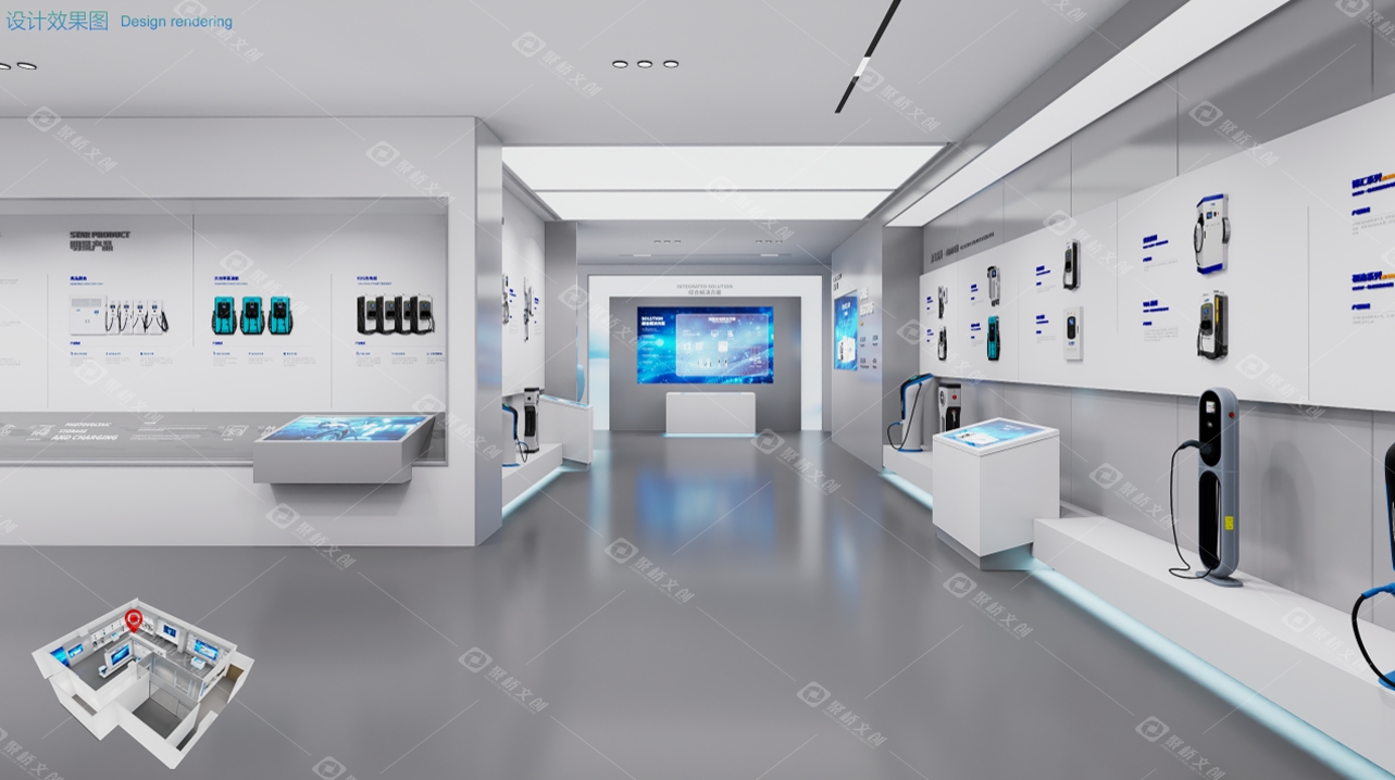 新能源企業(yè)展廳設(shè)計(jì) 新能源企業(yè)展廳設(shè)計(jì)